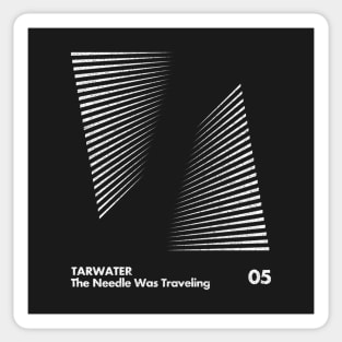 Tarwater / Minimal Graphic Design Tribute Sticker
